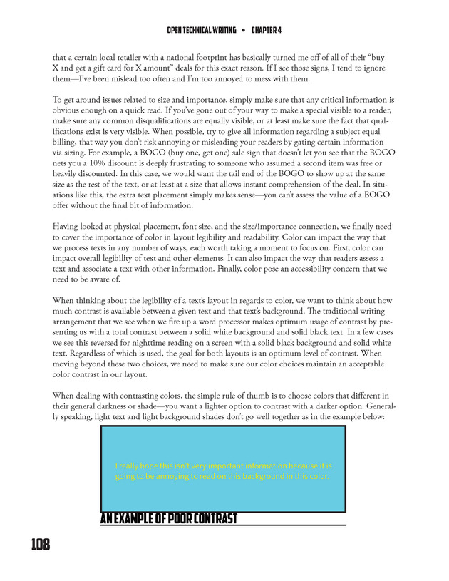 Open Technical Writing - New Page